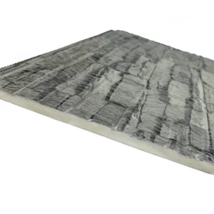 Siding metal piedra - 3,80 m x 0,38m x 16mm