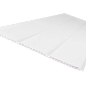 Cielo raso pvc blanco efecto 3 tablas - 4.75 m x 0.30m x 8mm