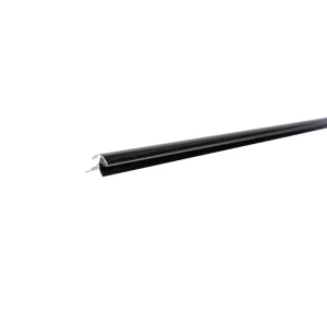 Perfil esq ext placa spc eg negro - 2,5 m