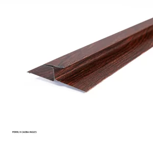 Perfil sm h exterior - 3m caoba ingles