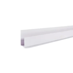 Perfil pvc j termino puerta y ventanas - 4,75m